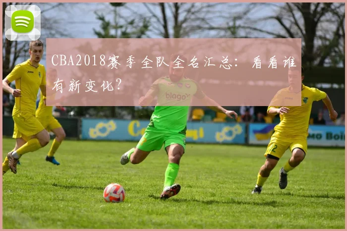 CBA2018赛季全队全名汇总：看看谁有新变化？